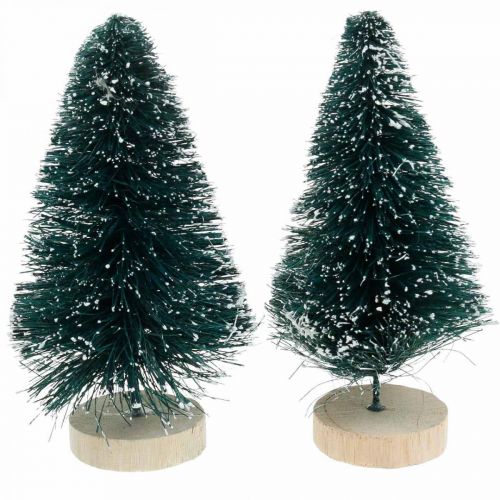 Legende Won Overtollig Floristik24.nl Mini spar besneeuwd, winterdecoratie, kerstboom H9.5cm Ø5cm  2st - goedkoop online kopen