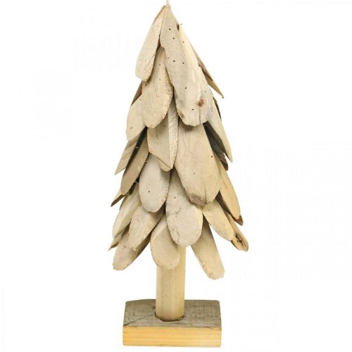 Floristik24 Deco kerstboom hout rustiek hout decoratie kerst H40cm