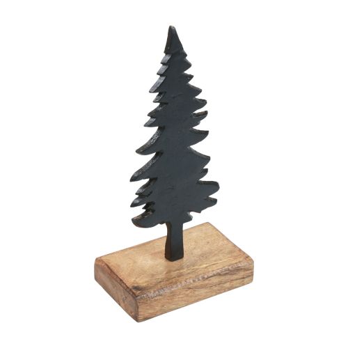 Floristik24 Kerstdecoratie kerstboom hout metalen tafeldecoratie H22cm