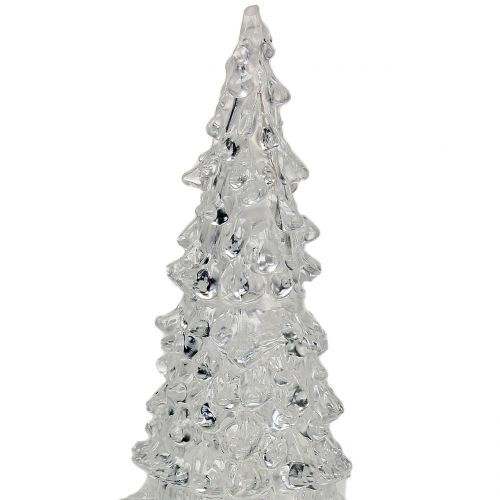 Floristik24 Dennenboom acryl met LED-licht Ø6cm H12cm