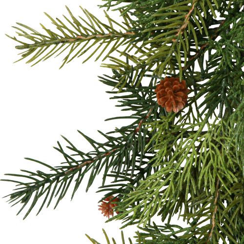 Floristik24 Sparrenslinger Thulia met kegels groen bruin 182cm