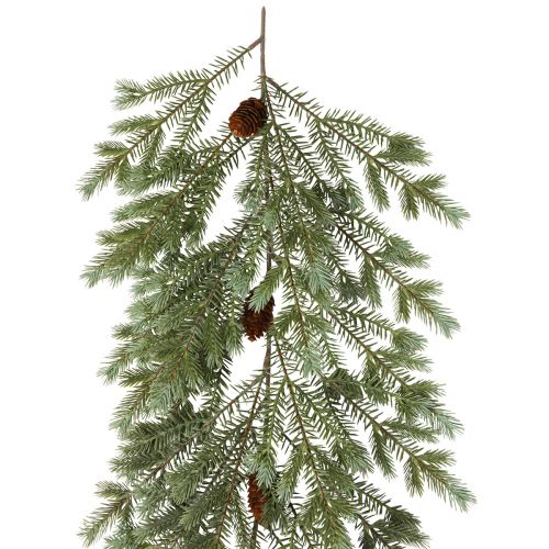 Artikel Sparrenslinger Kerstslinger groen met kegels 180cm