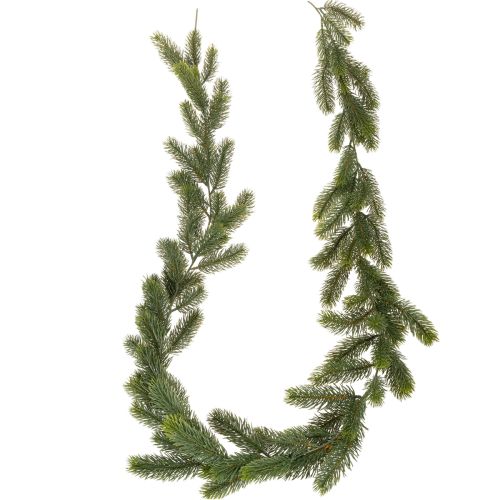 Kunstmatige groene dennenkrans voor feestelijke decoratie, 200 cm kopen | Floristik24.nl
