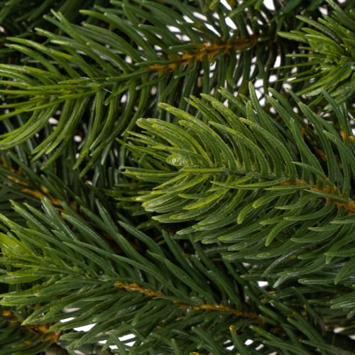 Kunstmatige dennenkrans, groen, voor feestelijke decoratie, 180 cm | Floristik24.nl
