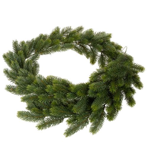 Kunstmatige dennenkrans, groen, voor feestelijke decoratie, 180 cm | Floristik24.nl