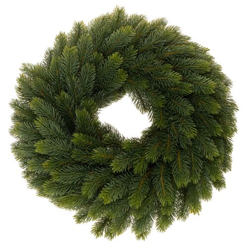 Kunstmatige dennenkrans, groen, rond, 50 cm kopen | Floristik24.nl