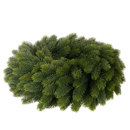 Kunstmatige dennenkrans, groen, rond, 50 cm | Floristik24.nl