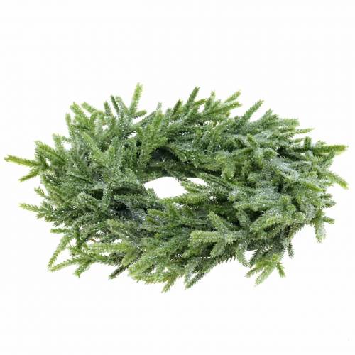 Floristik24 Dennenkrans Ø30cm groen