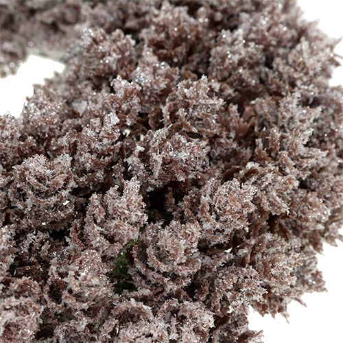 Floristik24 Dennenappelkrans Ø25cm met glitter