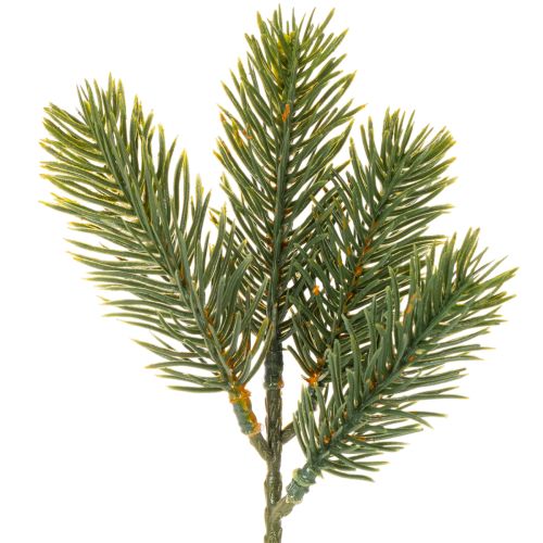 Kunstmatige groene dennentakken voor winterdecoratie, 25 cm, 24 stuks kopen | Floristik24.nl