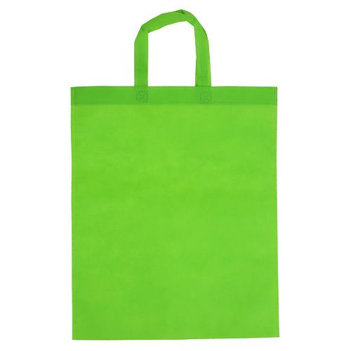 Floristik24 Tas groen gemaakt van fleece 37,5cm x 46cm 24st