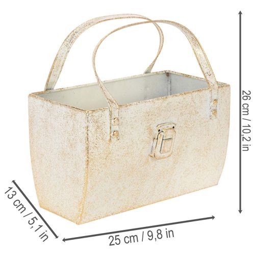 Metalen tas, decoratieve