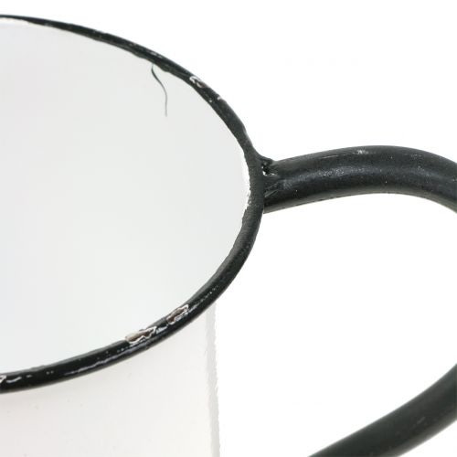 Floristik24 Plantenbak van metaal vintage H13.5cm Ø15cm