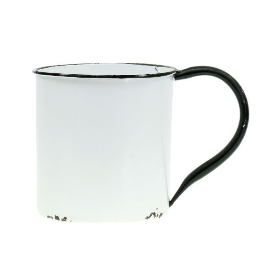 Floristik24 Plantenbak van metaal vintage H13.5cm Ø15cm