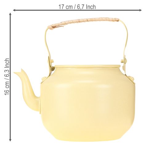 Artikel Theepot voor stijlvolle decoratie met unieke charme en traditionele uitstraling, 17 cm
