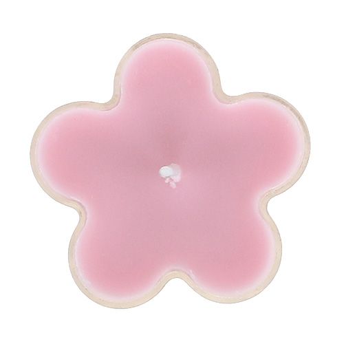 Floristik24 Theelichtje met geurbloem 4,5x2cm 6st
