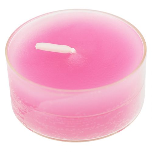 Floristik24 Theelichtjes roze 18 st