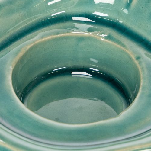 Artikel Theelichthouder in de vorm van een schelp, decoratief voor tafelkaarsen, badkamer en woonkamer, 16 cm