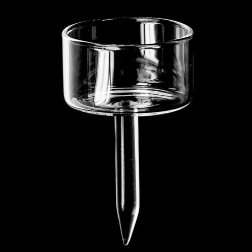 Floristik24 Waxinelichthouder glas waxinelichtsteker helder Ø4,5cm H8cm 8 stuks