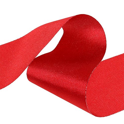 Floristik24 Tafellint rood 10cm 15m