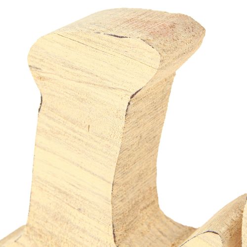 Artikel Tafeldecoratie houten standaard “Love” natuurlijk wilgenhout 60×19cm