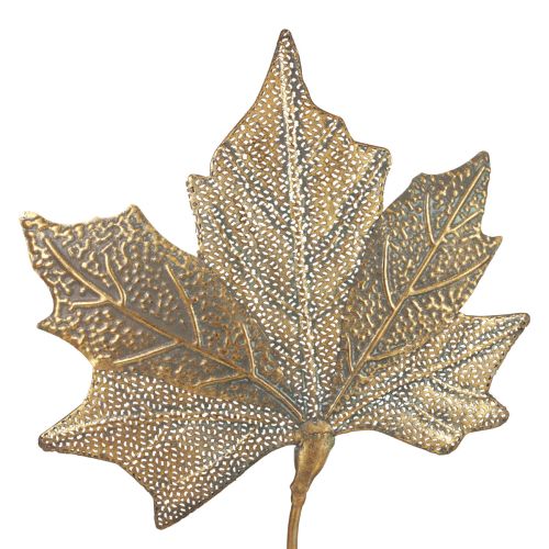 Artikel Tafeldecoratie herfst esdoornblad decoratie goud antiek 58cm × 39cm