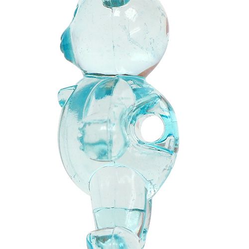 Artikel Tafeldecoratie voor de geboorte beer blauw 3.5cm 60st