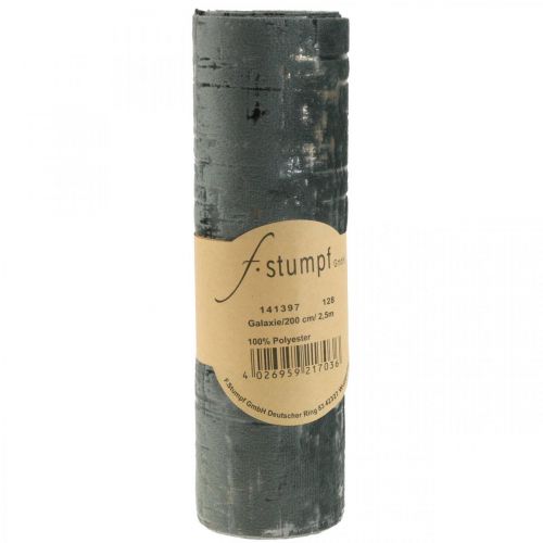 Artikel Tafelloper grijs tafelloper tafeldecoratie polyester L250cm B20cm