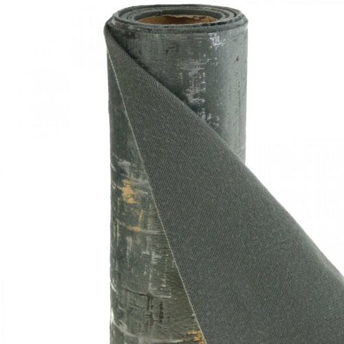 Artikel Tafelloper grijs tafelloper tafeldecoratie polyester L250cm B20cm
