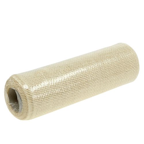 Artikel Tafelloper jute lint gebleekt 30cm 5m