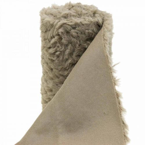 Floristik24 Tafelloper imitatiebont bruin, tafelloper, decoratief bont 15×200cm