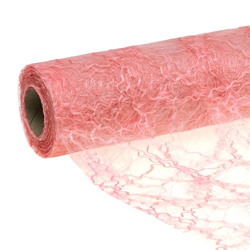 Sui postkantoor Makkelijker maken Floristik24.nl Tafelloper Sizotwist roze 30cm 10m - goedkoop online kopen