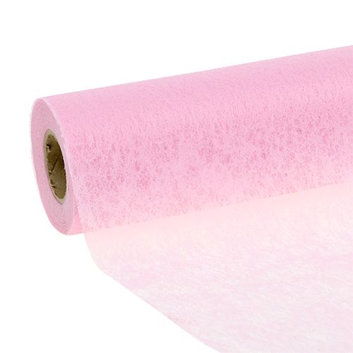 Artikel Tafelloper fleece roze 23cm 25m