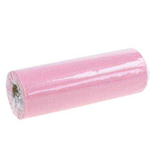 Artikel Tafelloper fleece roze 23cm 25m