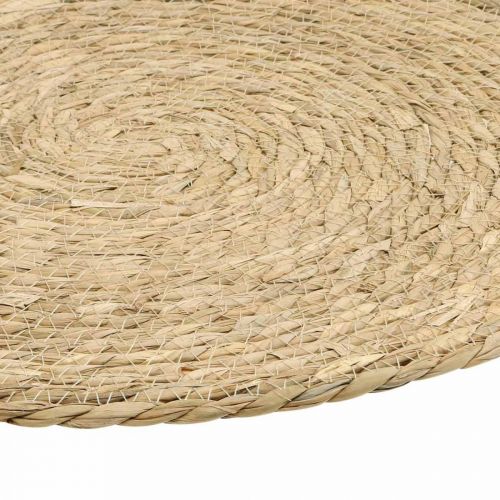 Floristik24 Tafelmat rond Ø40cm zeegras naturel placemat tafeldecoratie