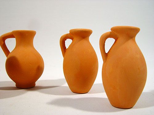 Floristik24 Terracotta vaas 6cm mini (24 st.)