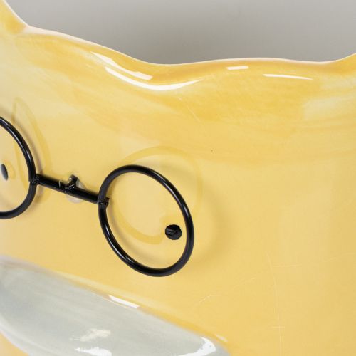 Artikel Cilindrische decoratieve keramische vaas in de vorm van een eend voor een stijlvol huis, 13 cm, 2 stuks