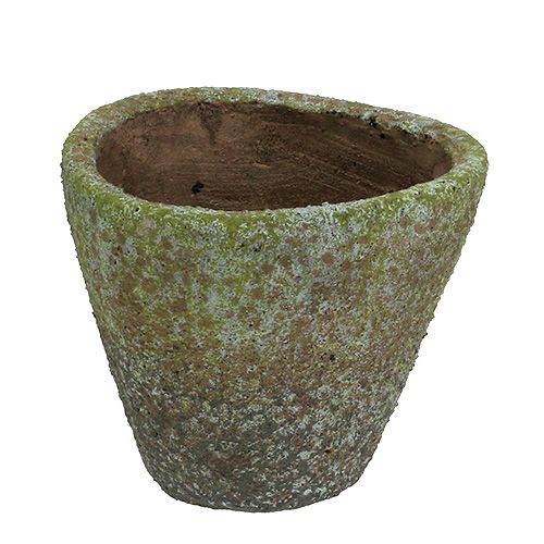 Floristik24 Pot mossy grijs Ø16cm H13,5cm 1p