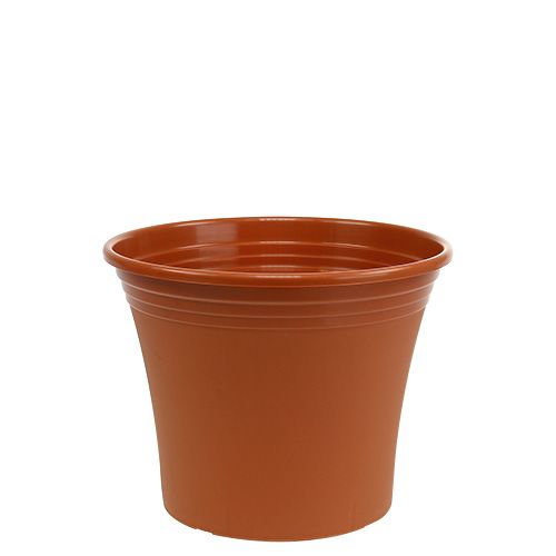 Floristik24 Pot “Irys” kunststof terracotta Ø17cm H14cm, 1st