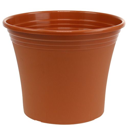 Floristik24 Pot “Irys” kunststof terracotta Ø43cm H35cm, 1st