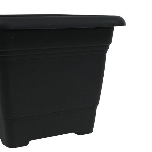 Floristik24 Pot “Nora” 33cm x 33cm H26cm antraciet 1 stuk