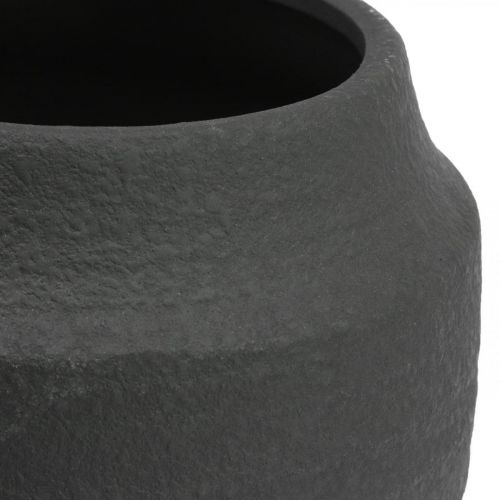 Artikel Bloempot Zwart Keramiek Ø23cm H19.5cm