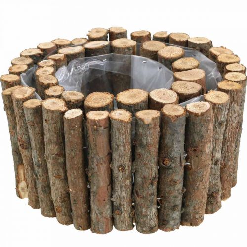 Floristik24 Plantenschaal rond naturel berken takken Ø14/20cm set van 2