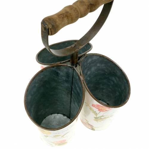 Floristik24 Bloempot met schop handvat H27cm