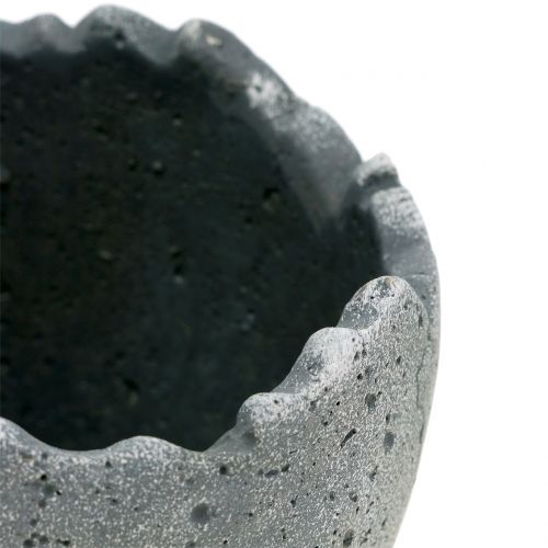 Floristik24 Bloempot eierschaal Ø12cm H11.5cm 6st