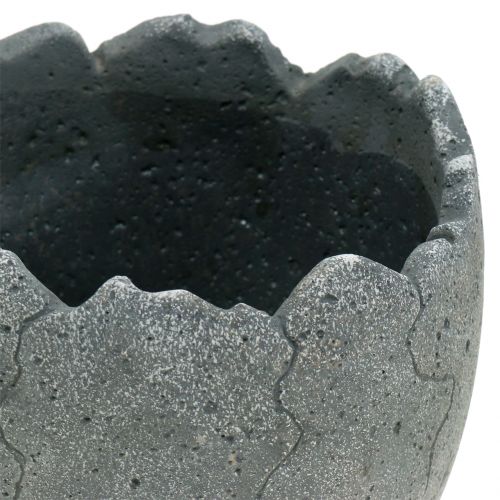 Floristik24 Plantenpot beton eierschaal Ø14,5cm 15cm 2st