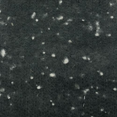 Floristik24 Potband viltband grijs met stippen 15cm x 5m