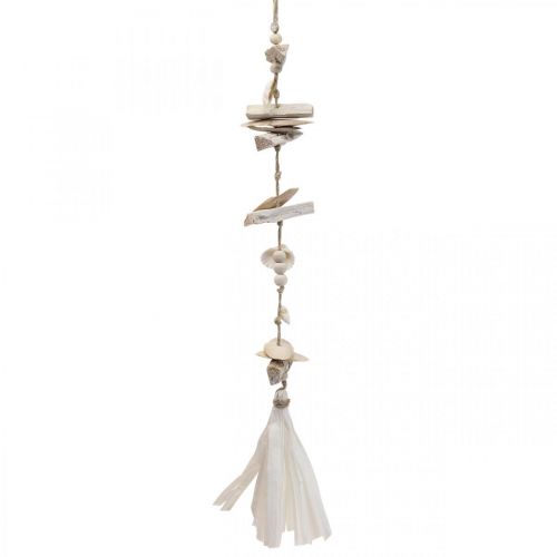 Artikel Drijfhout Decoratie Maritieme Garland Witte Wanddecoratie 50cm