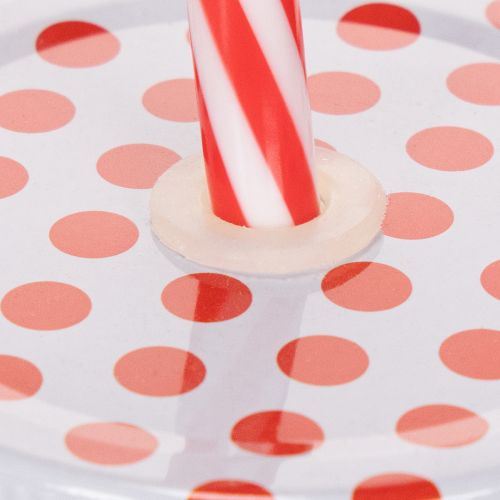 Drinkglas met deksel en handvat Ø7cm H13,5cm | Floristik24.nl