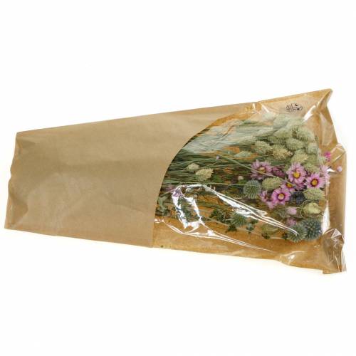 Floristik24 Wild grasboeket met strobloemen droogbloemen 70g